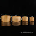 Wholesale 5/10/30/50ml Bamboo Cosmetic Bottle Wood Bamboo Cream jar